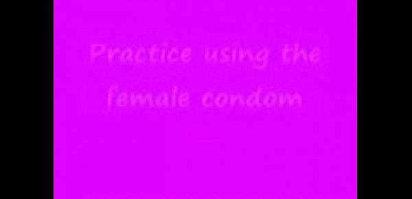  How to wear a female condom-1